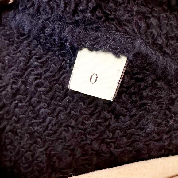 Sandro Blason Ruffled Collar Layered-Look Sweatshirt XS - Picture 6 of 12